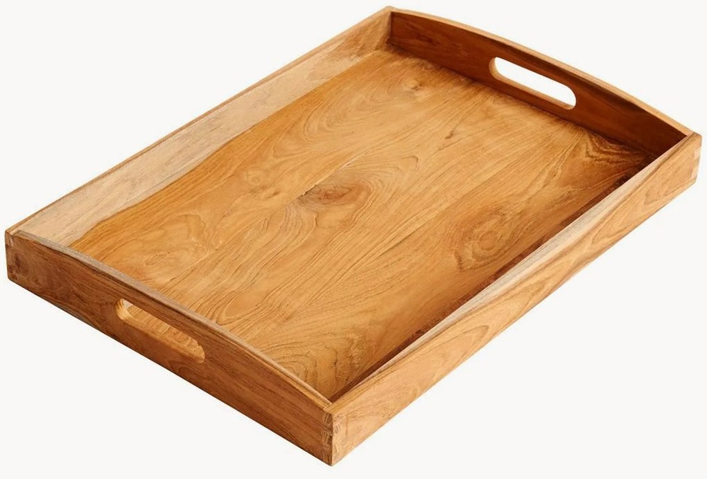 Vassoio da portata in legno di teak Jason