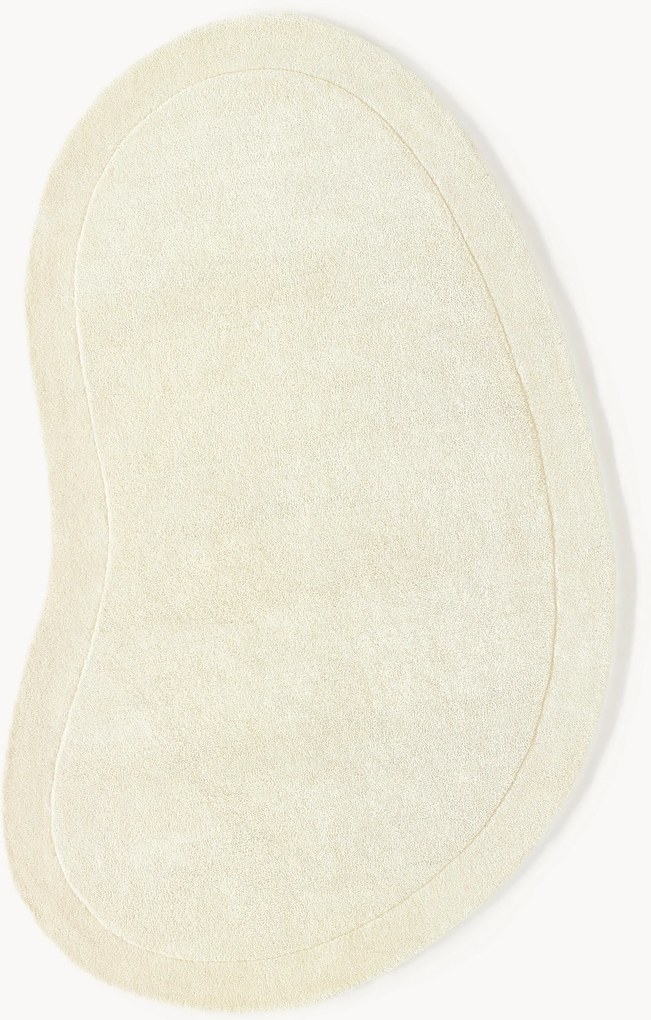 Tappeto in lana fatto a mano dalla forma particolare Kadey