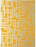 Tapete Enigma von Farrow & Ball - Yellow/ Gold
