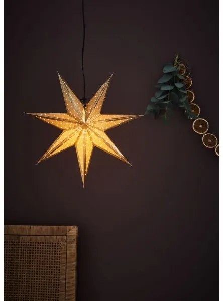 Markslöjd 705791 - Decorazione natalizia GLITTER 1xE14/25W/230V d. 45 cm d'oro