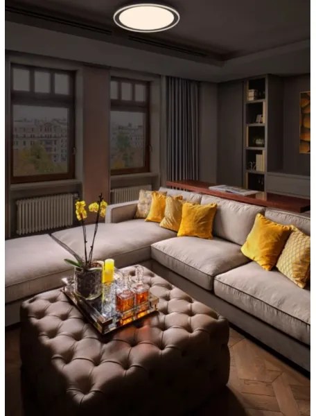 Ledvance - Plafoniera LED ORBIS PEDERSON LED/24W/230V diametro 45 cm nero