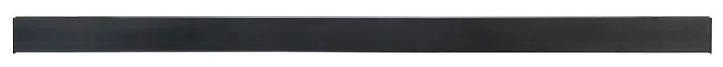 Lampada Lineare LED a Sospensione 55W 150cm nera con driver Philips