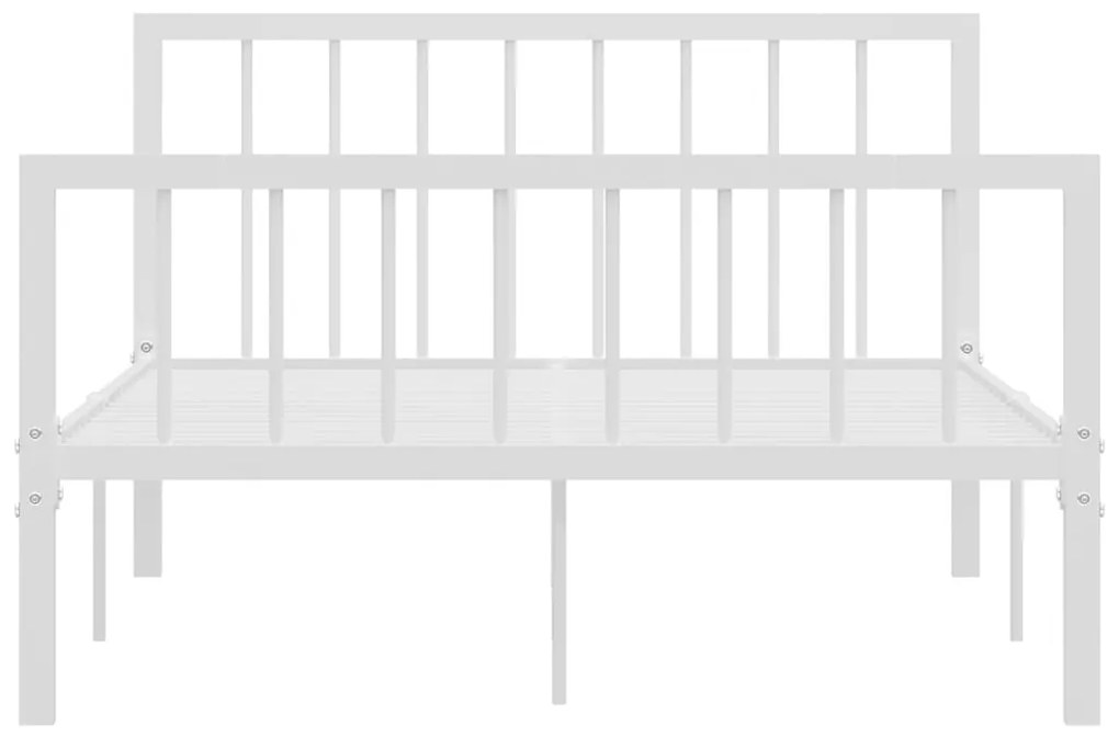 Giroletto bianco in metallo 120x200 cm