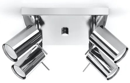 Sollux SL.0730 - Faretto RING 4xGU10/10W/230V