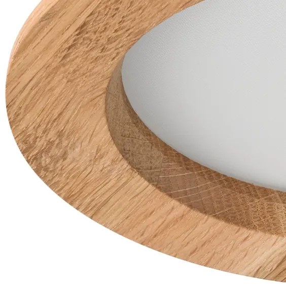 Lampada LED da incasso WOODY SPOT LED/12,5W/230V 3000K quercia ø 16 cm