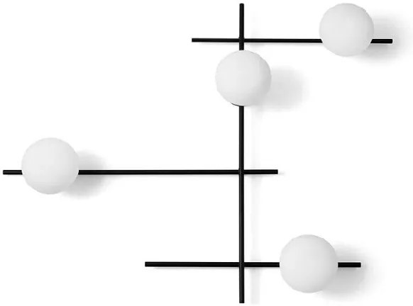 Mikado parete/soffitto 4 luci