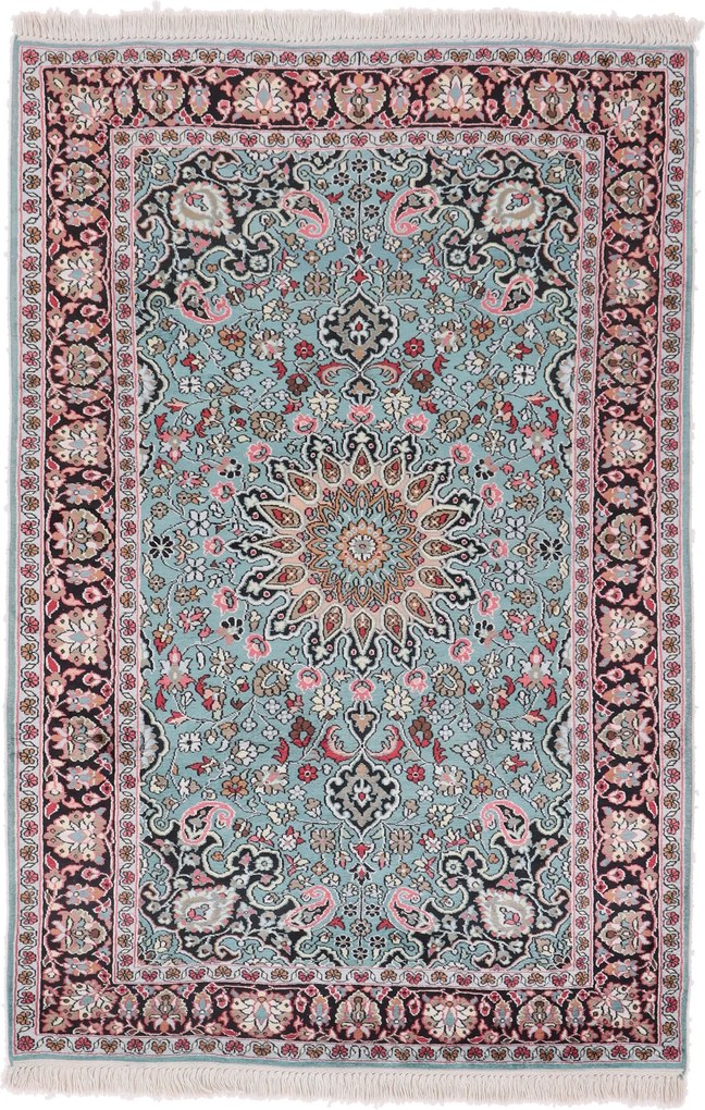 Tappeto orientale 130 x 190 (Indian) Annodato A Mano