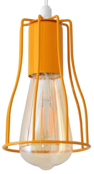 Lampadario a sospensione con filo TUBE 5xE27/20W/230V ragno