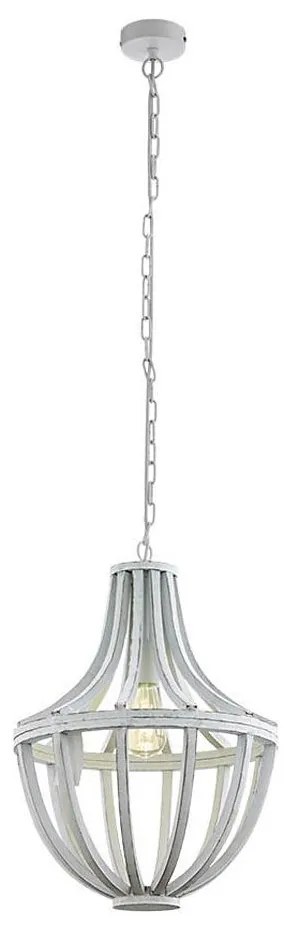 Eglo 33061 - Lampadario a sospensione con catena KINROSS 1xE27/60W/230V