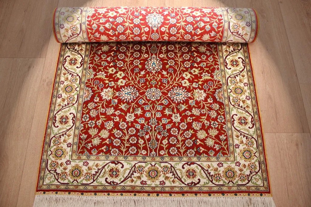 Hereke Tappeto 80 x 310 (Cina) Annodato A Mano