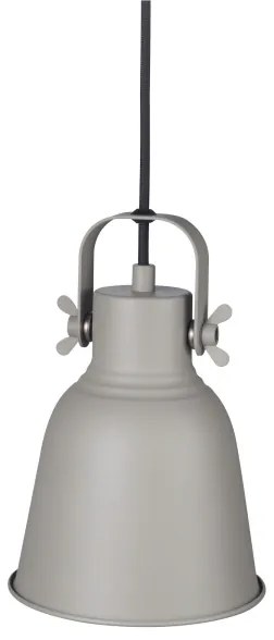 Nordlux - Lampadario a sospensione con filo ADRIAN 1xE27/25W/230V diametro 16 cm grigio