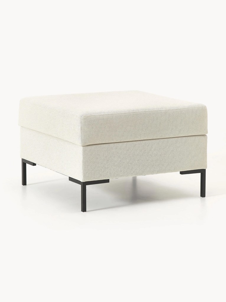 Poggiapiedi con contenitore Luna