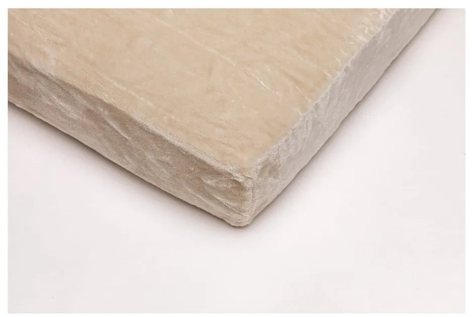 Lenzuolo in micropanno beige, 180 x 200 cm - My House