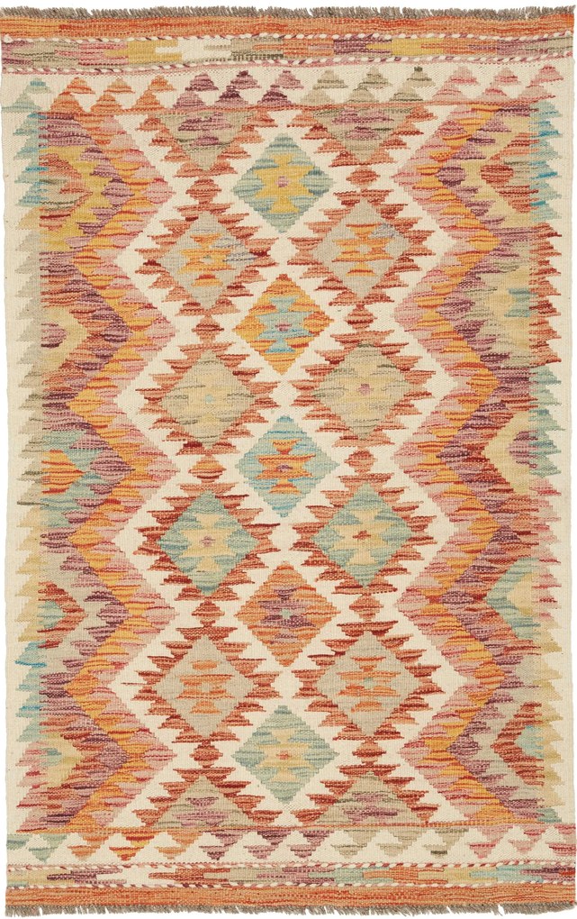 Kilim Tappeto 130x80 (Pakistan) Tessuto A Mano