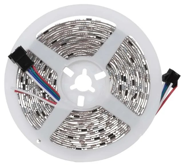 Striscia LED RGB DIGITALE RUNNING 15W/m, 24V, SM16703, IP20 Colore RGB