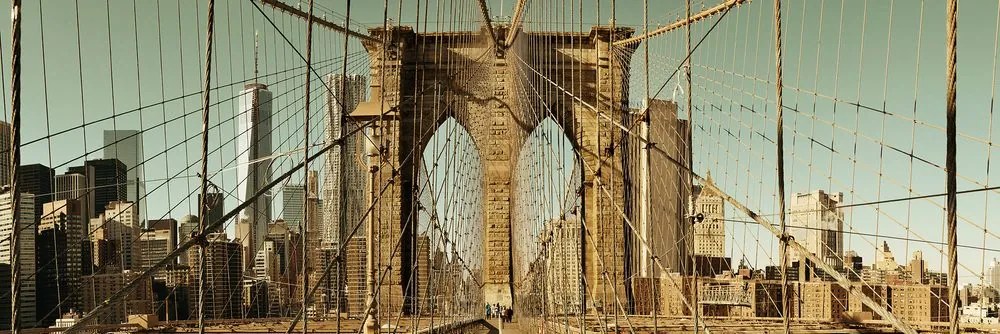 Quadro su tela – Ponte di Manhattan a New York