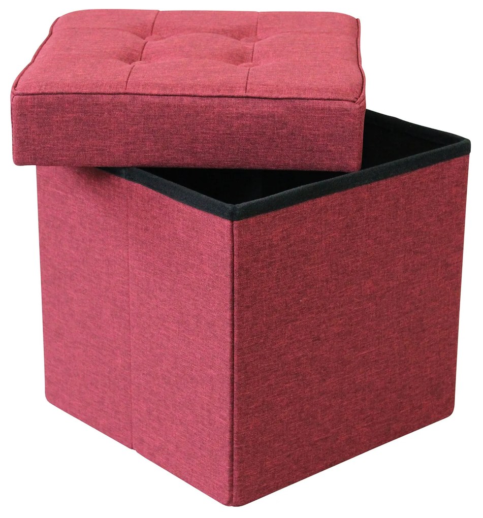 ORI - pouf quadrato in stoffa