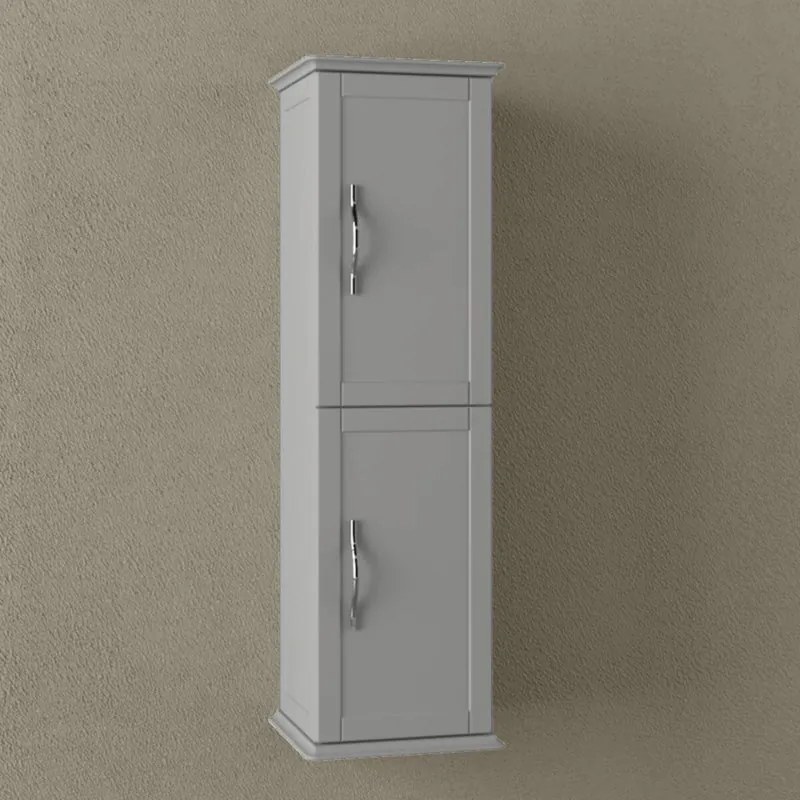 Colonna per mobile bagno Tiffany BADEN HAUS 2 ante P 32 x L 34 x H 114 cm grigio nuvola mdf