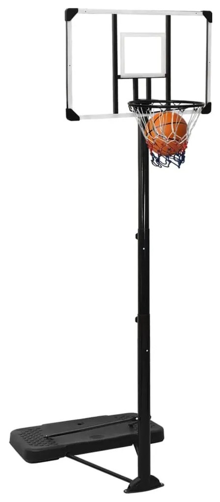 Supporto per Pallacanestro Trasparente 256-361 cm Policarbonato