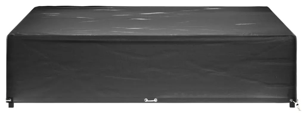 Copertura mobili da giardino 16 occhielli 240x240x55cm quadrata