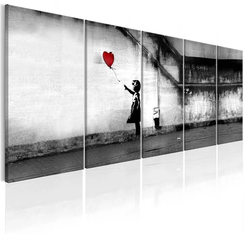 Quadro Banksy Runaway Balloon