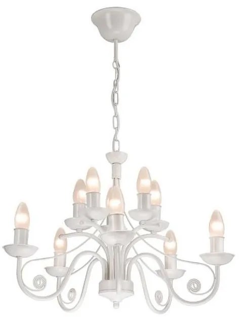 Lampadario su catena DONATO 10xE14/40W/230V