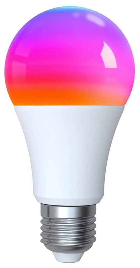 Lampadina Matter LED Wifi Smart Multicolore RGB Dimmerabile E27 9W 806Lm App Compatibile con Amazon Alexa e Google Home