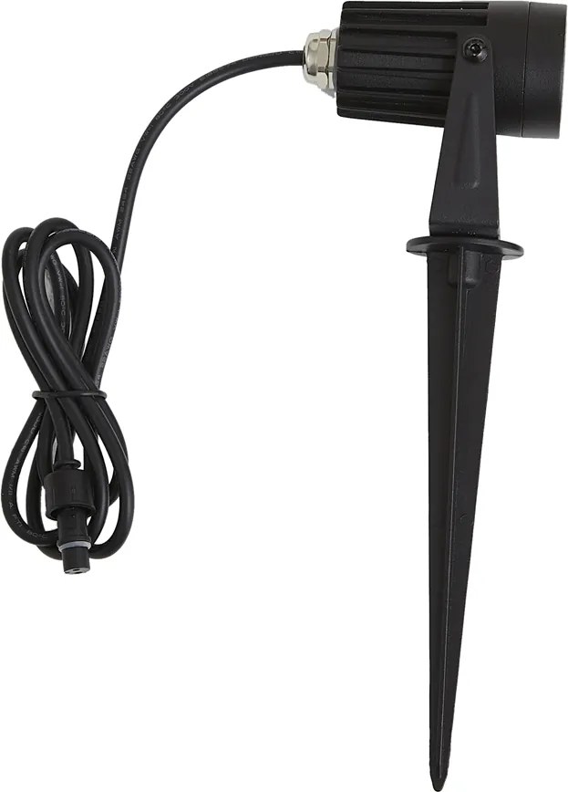 Faretto moderno 12V nero con LED IP67 - Voltaire Pico