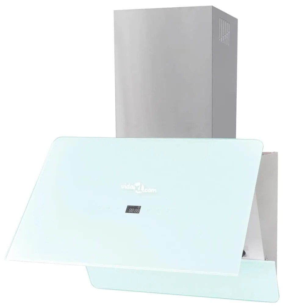 Cappa İn Vetro Temperato Bianca 600 Mm /