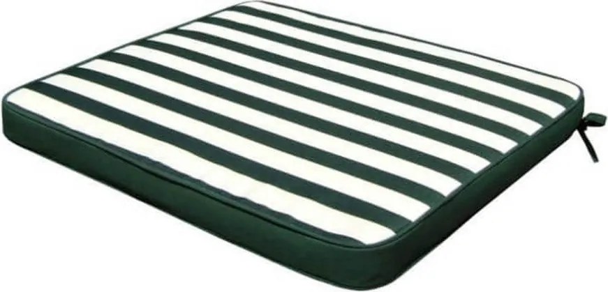Cuscino Real Seduta 50x45x4 cm in Poliestere Verde...