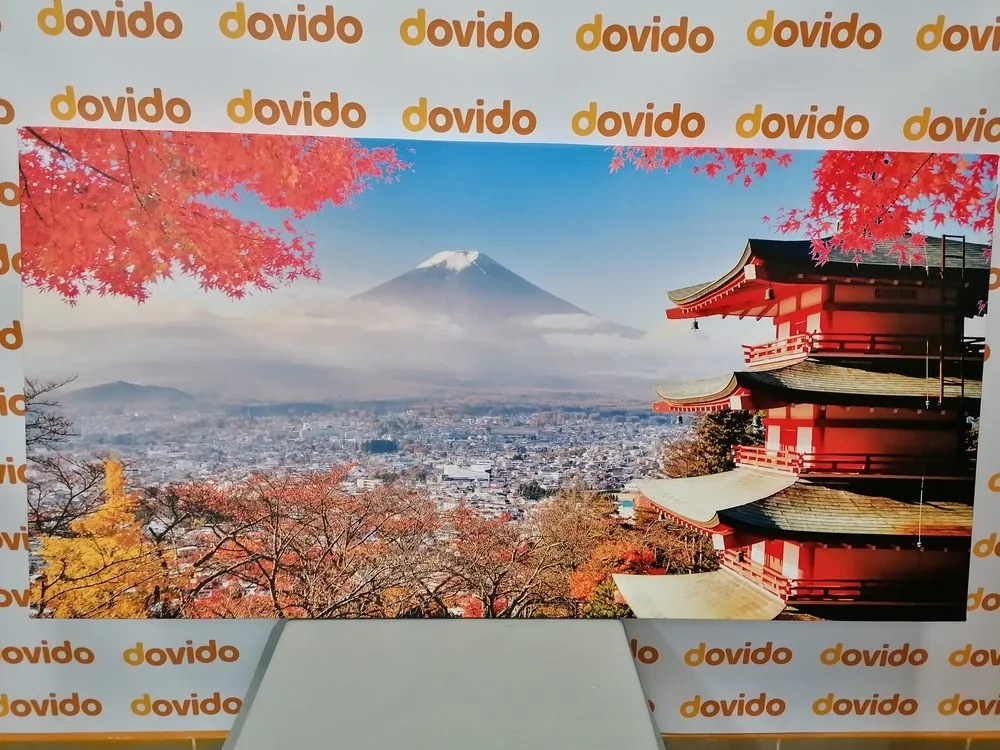 Quadro su tela – Autunno in Giappone