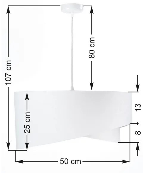 Lampadario su filo GALAXY 1xE27/60W/230V