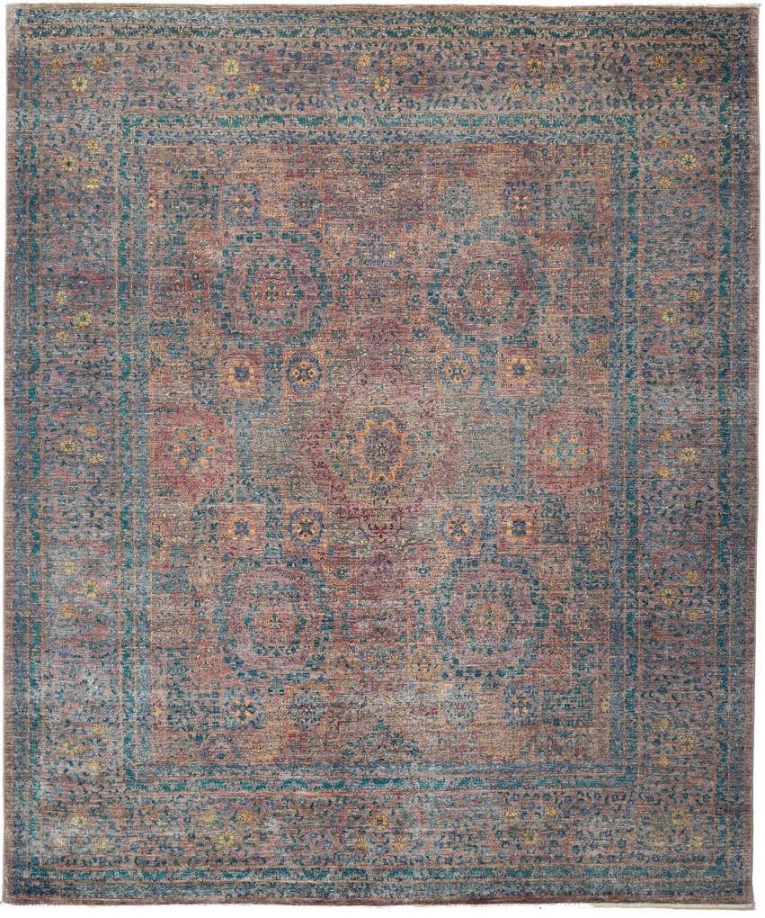 Mamluk Tappeto 260 x 300 Grigio (Pakistan) Annodato A Mano