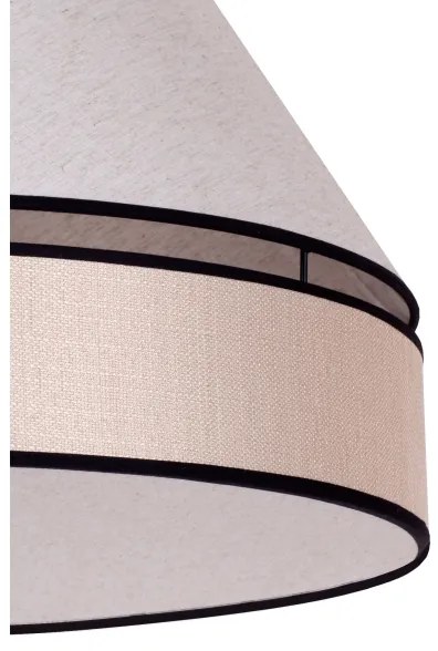 Duolla - Plafoniera AVIGNON 1xE27/15W/230V diametro 50 cm beige