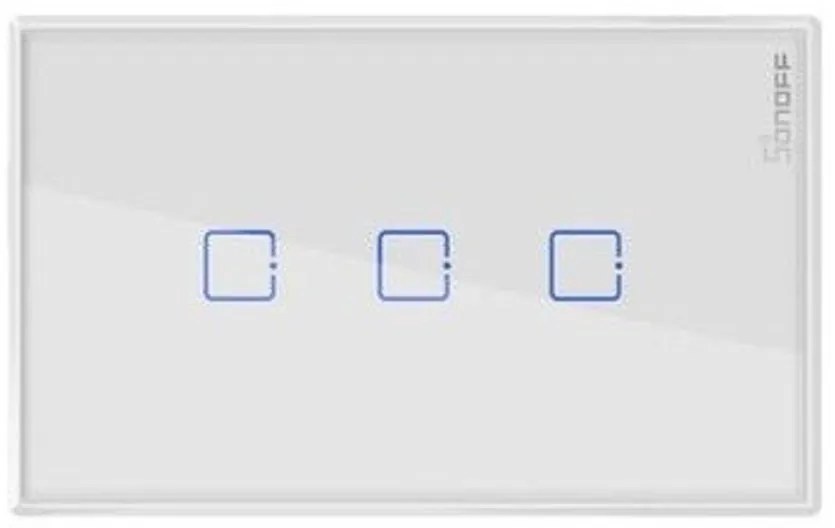 Interruttore Smart WiFi 3 tasti scatola 503 SONOFF TX Serie Colore Bianco