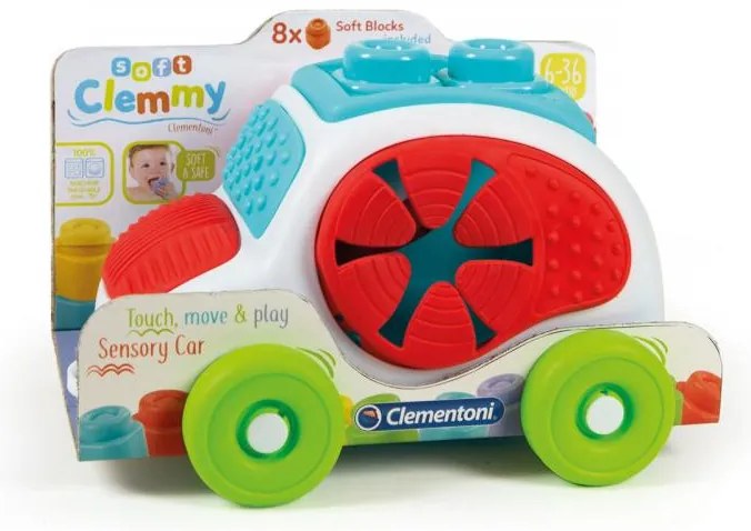 Soft Clemmy - auto - sensory toy