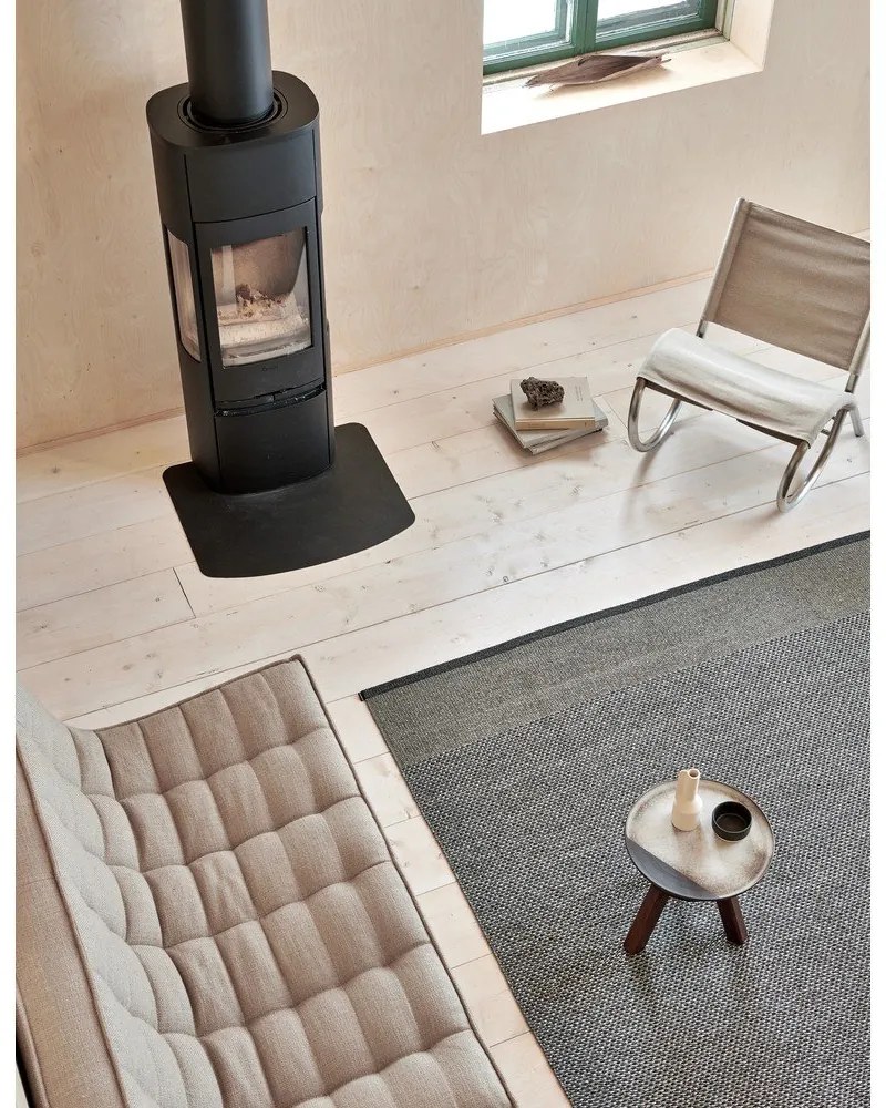 Tappeto da interno/esterno color antracite 85x160 cm Edit Charcoal – Pappelina