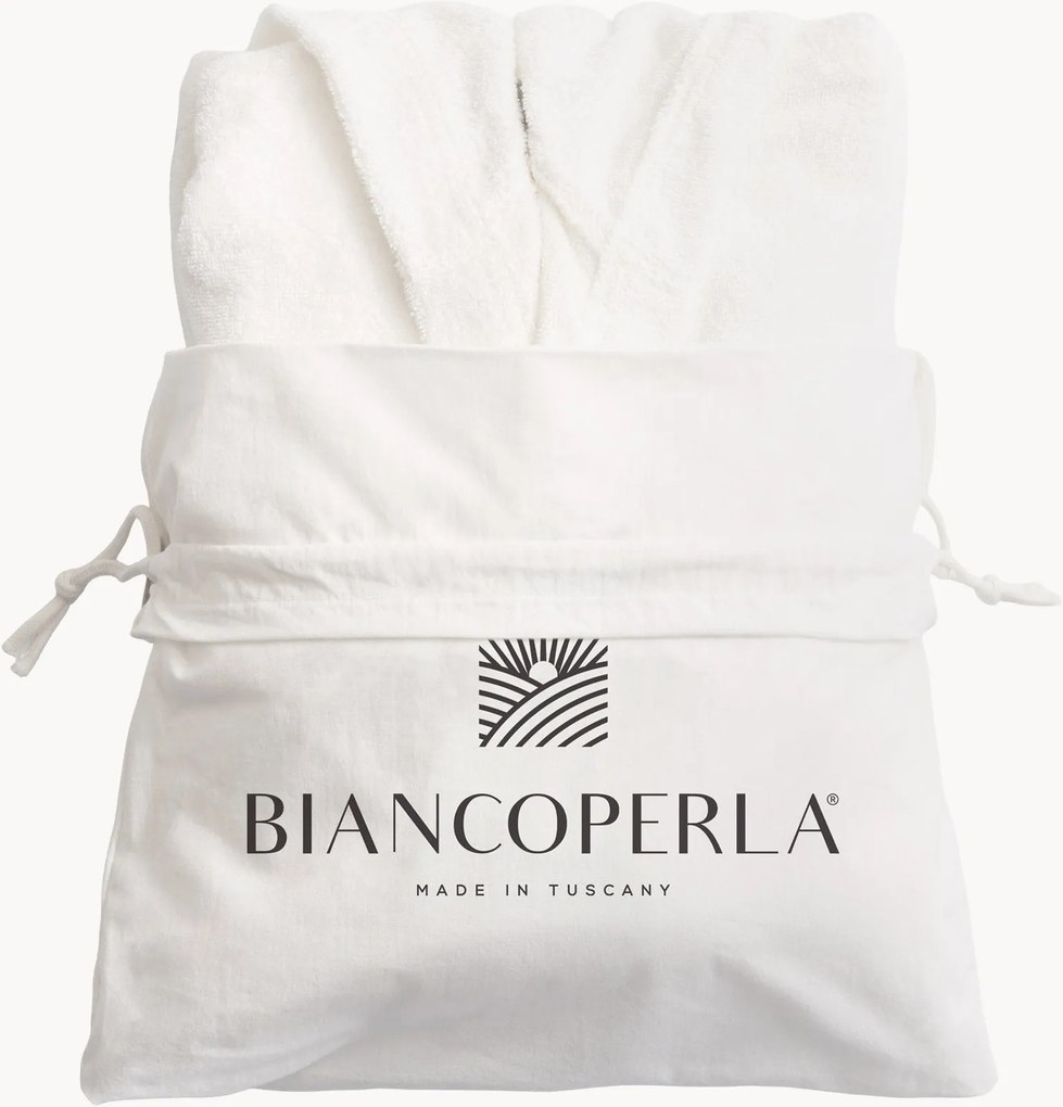 Accappatoio con cappuccio e borsa in cotone Liam