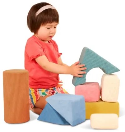 B-Toys - Blocchi di schiuma per bambini TUMBLE-Y 8 pezzi