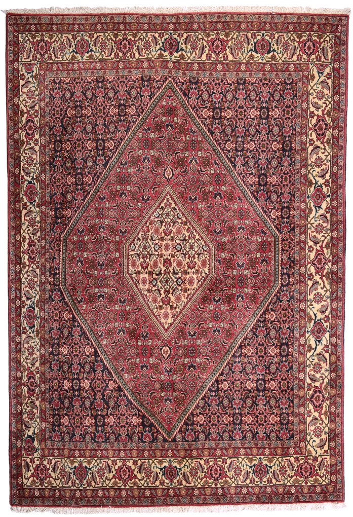 Bidjar Tappeto persiano 180x260 Rosso (Iran) Annodato A Mano