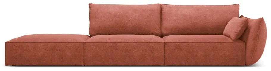 Divano angolare rosso Vanda - Mazzini Sofas