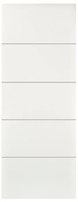Anta per porta scorrevole Fourlines in mdf bianco L 93 x H 212 cm reversibile