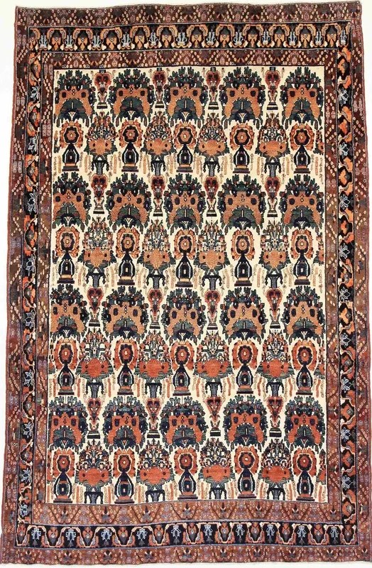Afshar Tappeto persiano 310 x 220 (Iran) Annodato A Mano