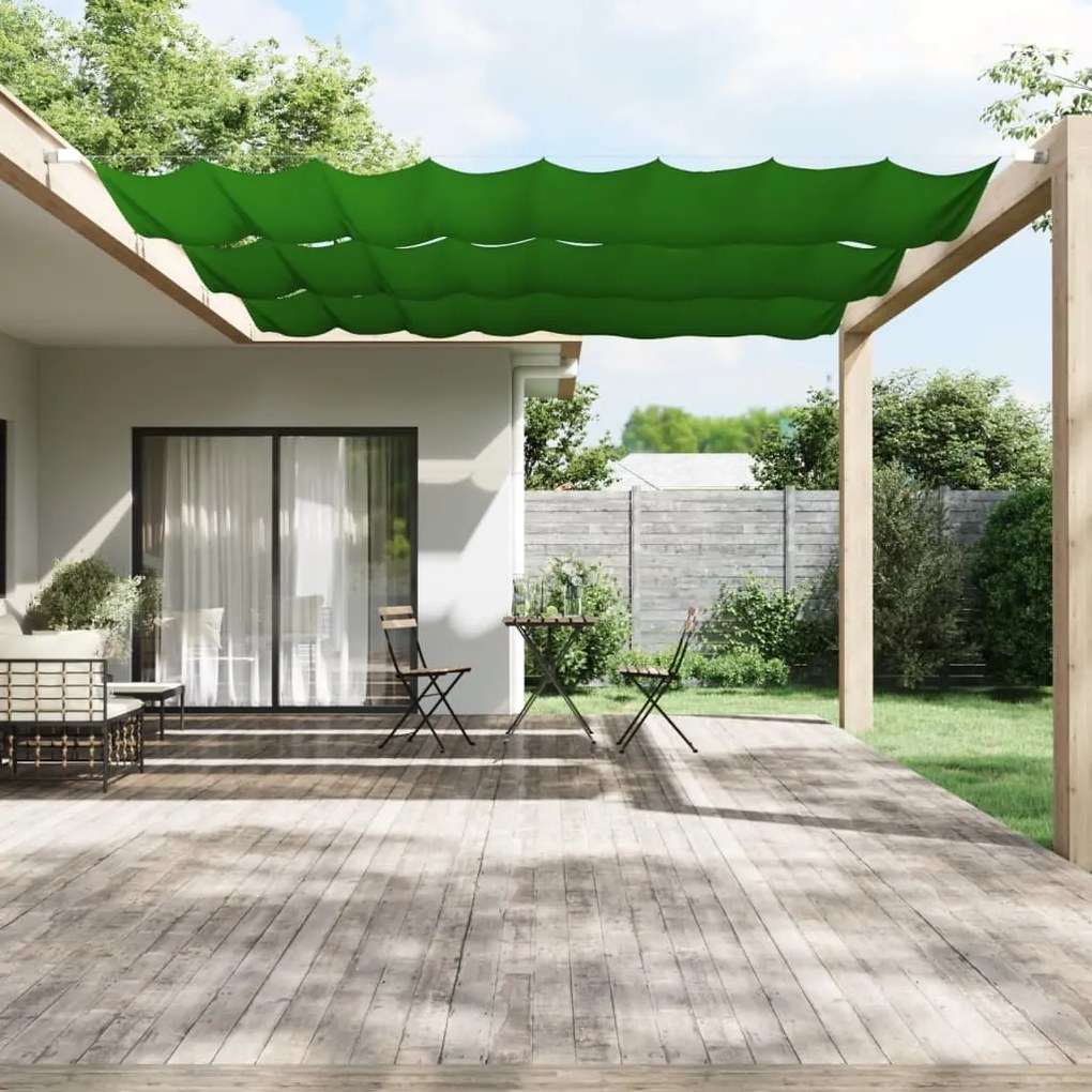 Paravento Verticale Verde Chiaro 180x600 Cm İn Tessuto Oxford /