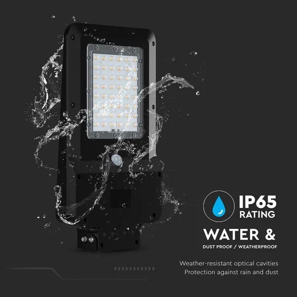 Lampione solare da strada con sensore LED/20W/7,4V IP65 5400 mAh