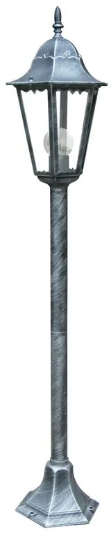 Lampione da giardino, Firenze H 104 cm, nero, IP44 INTEC