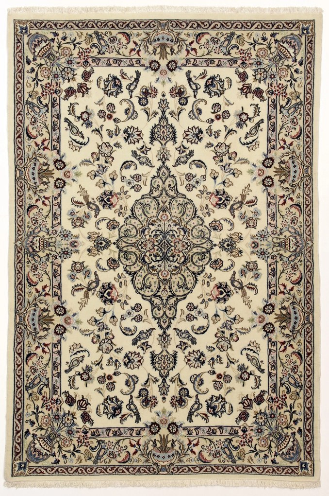 Nain Tappeto 160x110 (Iran) Annodato A Mano