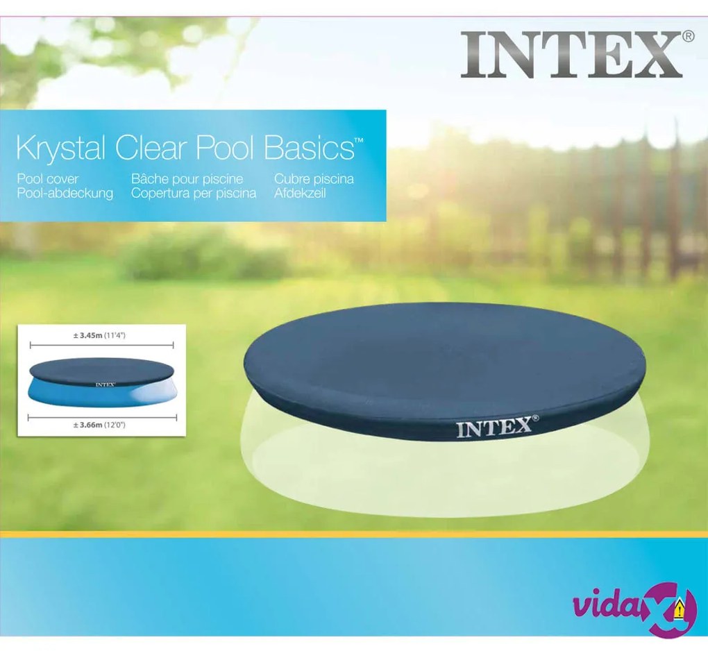 INTEX Copertura per Piscina Rotonda 366 cm