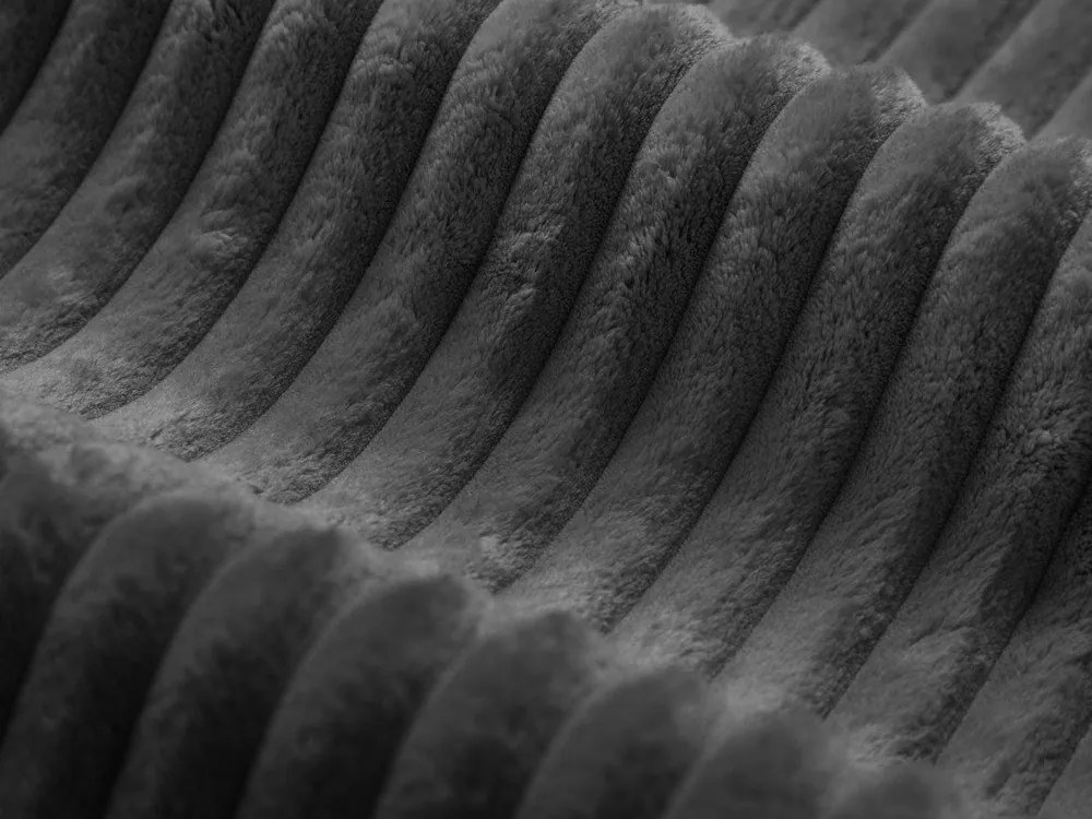 Letto matrimoniale imbottito grigio con contenitore con rete inclusa 200x200 cm Martina – Micadoni