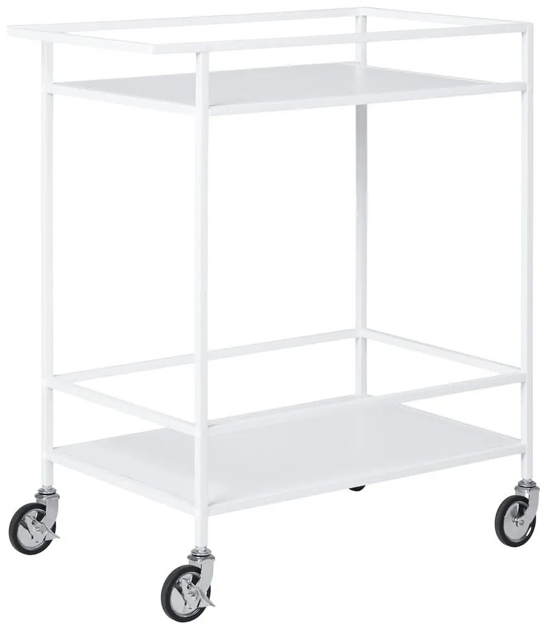 Tavolino da servizio in metallo su ruote 40x68 cm Vita – House Nordic